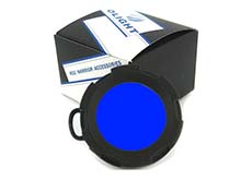 Olight Blue Filter - Fits the Olight M20, M20SX Javelot, M20SX-L2 Warrior