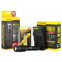 Nitecore MT26 Tactical Flashlight Combo - CREE XM-L2 U2 LED - 960 Lumens - With Battery and Charger