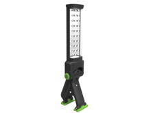 Blackfire Worklight Rechargeable LED Clamplight - 150 Lumens - Uses Li-Poly Battery Pack (included) - Black
