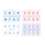 Square Clip Set : ibis 394-01828