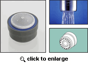 PCA Spray Jr 1.0 gpm Faucet Aerator<br>Small Size (male or female thread)