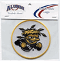 WSU WICHITA STATE SHOCKERS NCAA COLLEGE OFFICIAL 4.5" LOGO PATCH BRAND NEW