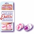 Duotone Orgasm Balls - Purple/White, California Exotic Novelties