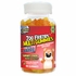Zoo Friends Multi Gummies Plus Extra D3, Children's Multivitamin Chewable, 60 Gummies, 21st Century HealthCare