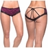 Lace Overlay Cage Panty, Pink, L/XL, Oh La La Cheri Lingerie