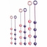 Crystalline Beads - Purple Medium, California Exotic Novelties