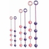 Crystalline Beads - Purple Small, California Exotic Novelties
