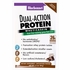 100% Natural Dual Action Protein Powder, Natural Chocolate Flavor, 1.1 oz x 8 Packets, Bluebonnet Nutrition