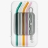Glass Straw Set with Case & Cleaning Tool, Multicolor, 4 pc, Soma