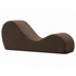 Kamasutra Chaise Sex Lounger - Microvelvet Espresso, Liberator Bedroom Adventure Gear