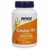 Castor Oil 650 mg, 120 Softgels, NOW Foods