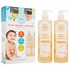Honest Shampoo & Body Wash, Sweet Orange Vanilla Scent, 17 oz x 2 Pack, The Honest Company