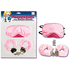 Pleasure Cuffs with Satin Mask, California Exotic Novelties