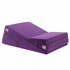 Wedge/Ramp Combo 24 Inch (Average), Microfiber Purple, Liberator Bedroom Adventure Gear