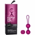 Jopen Key Mini Stella II Double Kegel Ball Set - Pink