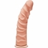 The D - Ragin' D 8 Inch Dong - Vanilla, with Suction Cup Base for Added Stability, Doc Johnson