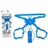 Posh 10-Function Silicone Butterfly Lover - Blue, Strap-On Vibrator, California Exotic Novelties
