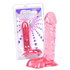 Ballsy Super Cock 7 Inch Pink Jelly, Doc Johnson