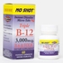 No Shot Triple B12 3000 mcg Plus B-6 & Folic Acid
