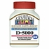 Vitamin D3 5000 IU, D-5000