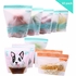 ZipFresh Bag, Reusable Snack, Sandwich, Food Saver Ziplock Storage Bag