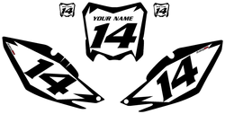 Honda CRF450 R 2013-2016 White Backgrounds with Black Shock by FactoryRide Honda CRF450 R 2013-2016 White Backgrounds with Black Shock by FactoryRide
