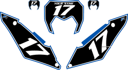2017-2022 SHERCO 125 SE Pre-Printed Backgrounds Black - Blue Pro Pinstripe by FactoryRide 2017-2022 SHERCO 125 SE Pre-Printed Backgrounds Black - Blue Pro Pinstripe by FactoryRide