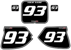 1993-1995-Suzuki-RM125 Custom Black Pre-Printed Background - White Pinstripe by Factory Ride 1993-1995-Suzuki-RM125 Custom Black Pre-Printed Background - White Pinstripe by Factory Ride