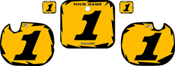 1984 Honda CR250 Pre-Printed Backgrounds Yellow - Black Shock Series by FactoryRide 1984 Honda CR250 Pre-Printed Backgrounds Yellow - Black Shock Series by FactoryRide