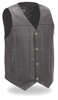Men’s Buffalo Nickel Vest with Dual side internal Concealed gun pockets - Sizes S-8X Men’s Buffalo Nickel Vest with Dual side internal Concealed gun pockets - Sizes S-8X