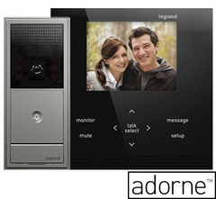 Legrand Adorne Wireless Video Doorbell Intercom Kit AI6100M1