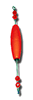 Comal Tackle Rattle Float - Cigar - Red - pk2x12 Comal Tackle Rattle Float - Cigar - Red - pk2x12