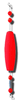Comal Tackle Rattle Float - Cigar - Weighted - Red - pk2x12 Comal Tackle Rattle Float - Cigar - Weighted - Red - pk2x12