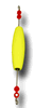 Comal Tackle Rattle Float - Cigar - Yellow - pk2x12 Comal Tackle Rattle Float - Cigar - Yellow - pk2x12
