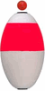 Comal Tackle Oval Slip float - metal eyelet and slip bead - 2.5" - Red/White - 25/pkg Comal Tackle Oval Slip float - metal eyelet and slip bead - 2.5" - Red/White - 25/pkg