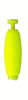 Comal Tackle Snap On - Cigar - Unweighted - 1.5" - Yellow - 25 per Bag Comal Tackle Snap On - Cigar - Unweighted - 1.5" - Yellow - 25 per Bag