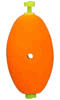 Comal Tackle Oval Rattle Snap On Float - Unweighted - 2.5"-Power Orange - 25 per Bag Comal Tackle Oval Rattle Snap On Float - Unweighted - 2.5"-Power Orange - 25 per Bag