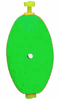 Comal Tackle Oval Rattle Snap On Float - Weighted - 2.5" - Green - 25 per Bag Comal Tackle Oval Rattle Snap On Float - Weighted - 2.5" - Green - 25 per Bag