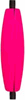 Comal Tackle Peg Float - Slotted - 3" - Pink - 25 per Bag Comal Tackle Peg Float - Slotted - 3" - Pink - 25 per Bag
