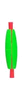 Comal Tackle Peg Float - Slotted - 1.5" (slim) - Green - 25 per Bag Comal Tackle Peg Float - Slotted - 1.5" (slim) - Green - 25 per Bag
