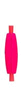 Comal Tackle Peg Float - Slotted - 1.5" (slim) - Pink - 25 per Bag Comal Tackle Peg Float - Slotted - 1.5" (slim) - Pink - 25 per Bag
