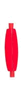 Comal Tackle Peg Float - Slotted - 1.5" (slim) - Red - 25 per Bag Comal Tackle Peg Float - Slotted - 1.5" (slim) - Red - 25 per Bag