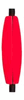 Comal Tackle Peg Float - Slotted - 2.5" - Red - 25 per Bag Comal Tackle Peg Float - Slotted - 2.5" - Red - 25 per Bag