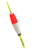 Spring Stick Float - Cigar Shape - 3" - Weighted - Red/White - 25/pkg Spring Stick Float - Cigar Shape - 3" - Weighted - Red/White - 25/pkg