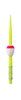 Spring Stick Float - Pear Shape - .75" - Unweighted - Red/White - 25/pkg Spring Stick Float - Pear Shape - .75" - Unweighted - Red/White - 25/pkg