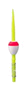 Spring Stick Float - Pear Shape - 087" - Unweighted - Red/White - 25/pkg Spring Stick Float - Pear Shape - 087" - Unweighted - Red/White - 25/pkg