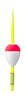 Spring Stick Float - Pear Shape - 1.5" - Unweighted - Red/White - 25/pkg Spring Stick Float - Pear Shape - 1.5" - Unweighted - Red/White - 25/pkg