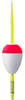 Spring Stick Float - Pear Shape - 2" - Unweighted - Red/White - 25/pkg Spring Stick Float - Pear Shape - 2" - Unweighted - Red/White - 25/pkg