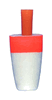 Comal Tackle Little Brother Float - Slim - Non-Slotted - 0.75" - Red/White - 25bag Comal Tackle Little Brother Float - Slim - Non-Slotted - 0.75" - Red/White - 25bag
