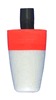 Comal Tackle Little Brother Float - Non-Slotted - 1" - Red/White - 25bag Comal Tackle Little Brother Float - Non-Slotted - 1" - Red/White - 25bag
